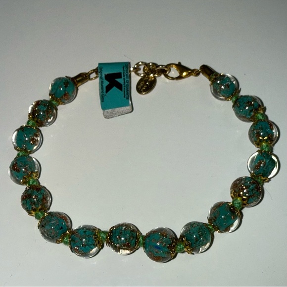 NWT Authentic Murano Glass Bracelet - Picture 2 of 8